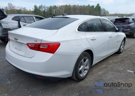 2016 Chevrolet Malibu Ls из США, поврежденный, VIN 1G1ZB5ST3GF335940